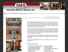 Tablet Screenshot of innovativemillworksystems.com